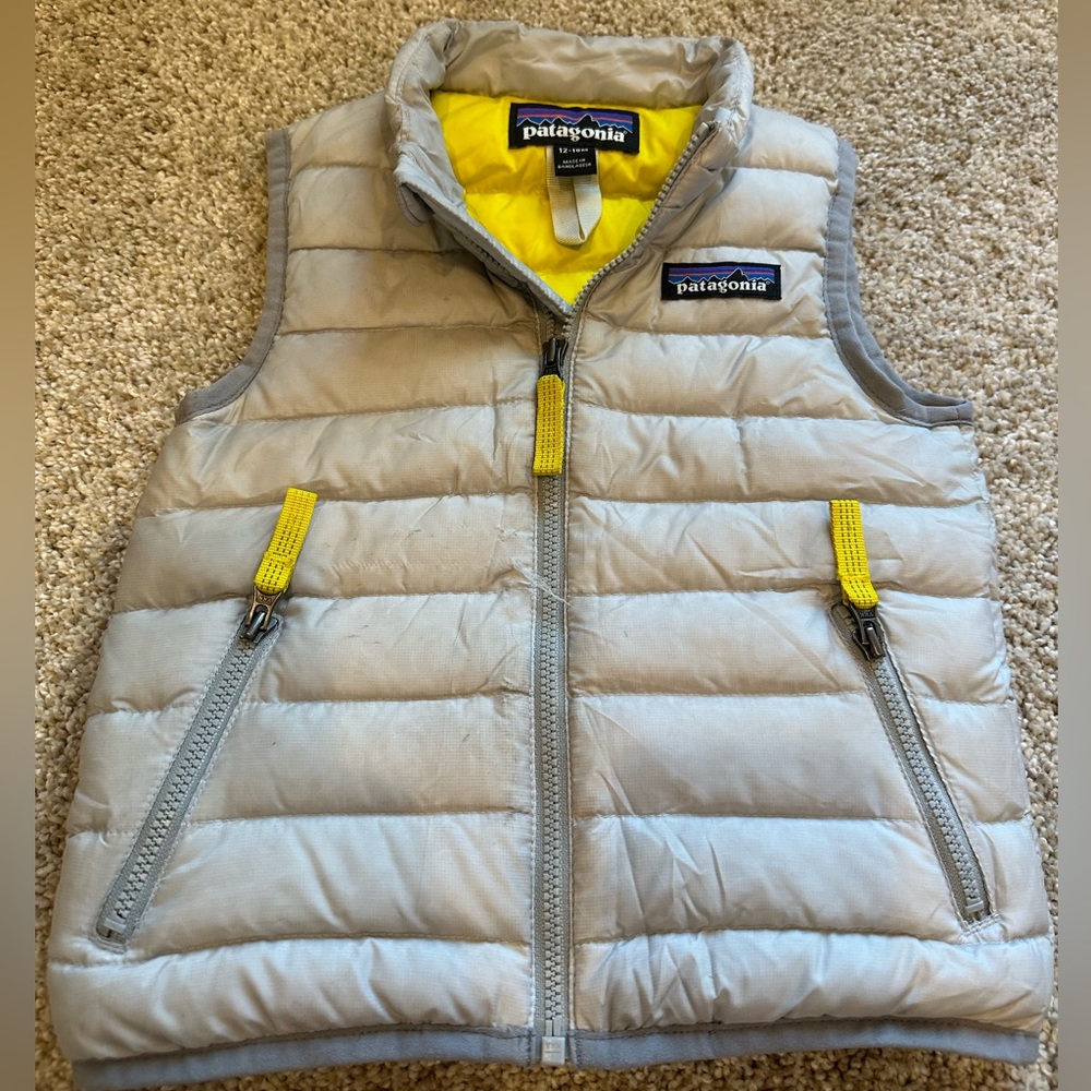 Patagonia Down Vest (size 2T)